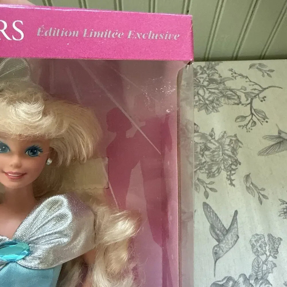 Vtg Silver Sweetheart Beaute Argentee Barbie Exclusive Mattel 1994 #12410 NRFB